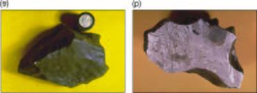 Mandaville/Aramco Magazine) The Wabar meteorite, discovered in the Arabian desert.