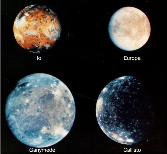 First Up: The Galilean Moons An Aside: Importance of Water for life Water is a