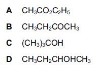 A condensation C dehydrogenation B dehydration D hydrogenation Q9 How many of the isomeric alcohols with the formula C4H9OH will produce an alkene that has cis and trans isomers, on treatment with
