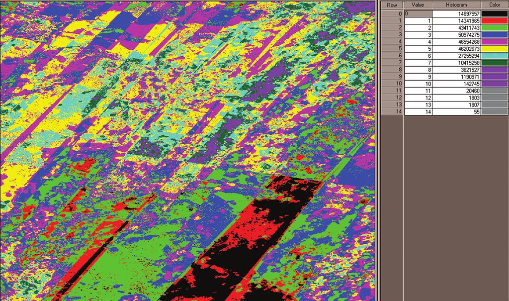 335-349_10-001.qxd 3/15/11 3:06 PM Page 345 Plate 2. The number of scenes (passes) used to compute ASTER GDEM elevation values in Russia Site 3 from the ASTER Quality Assurance file.