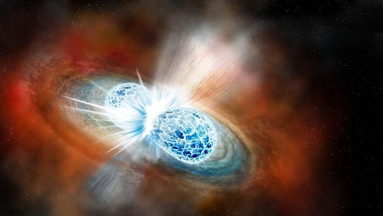 Colliding Star Systems Two NSs that collide will produce a kilonova (1000 times more energy than a Supernova) and one
