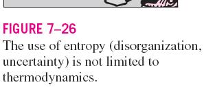 During a heat transfer process, the net entropy increases.