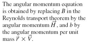 Moment of momentum Moment of momentum (system) Angular