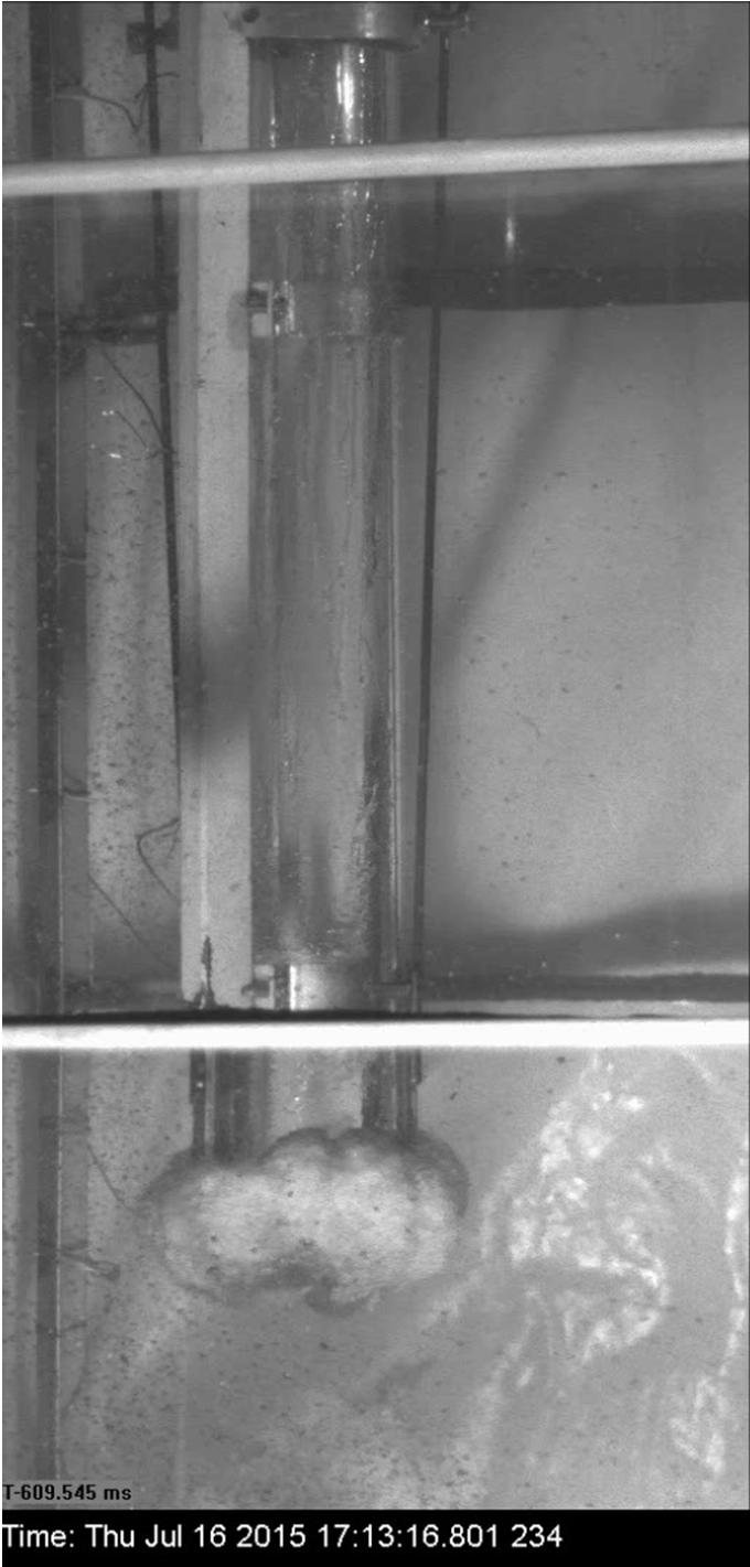 DIRECT CONTACT CONDENSATION: CHUGGING 12 Single hole pipe Pressure sensor In recent experiment we
