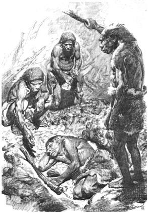 Neanderthal burial