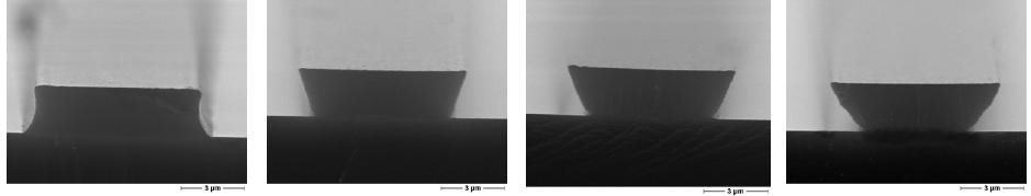 22 Lift Off Photoresist Profile of sidewalls important Undercut is desired If undercut is available Photoresist should be 2x thickness
