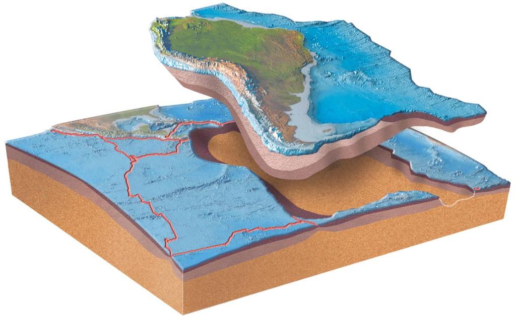 What is a tectonic plate?