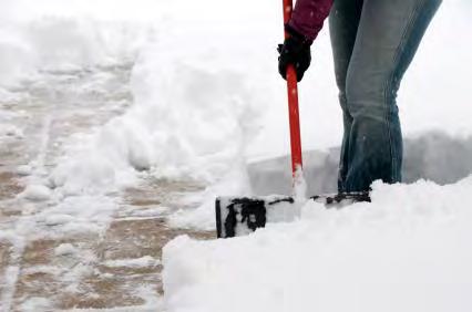 Davenport, Iowa Snow Angels is a referral program that connects volunteers with