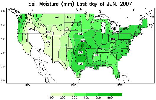 Climate Prediction Center Soil Moisture Products By Jessica Lowrey, WWA Soil moisture is the amount of water contained in the soil pores above the saturated groundwater zone that is available for