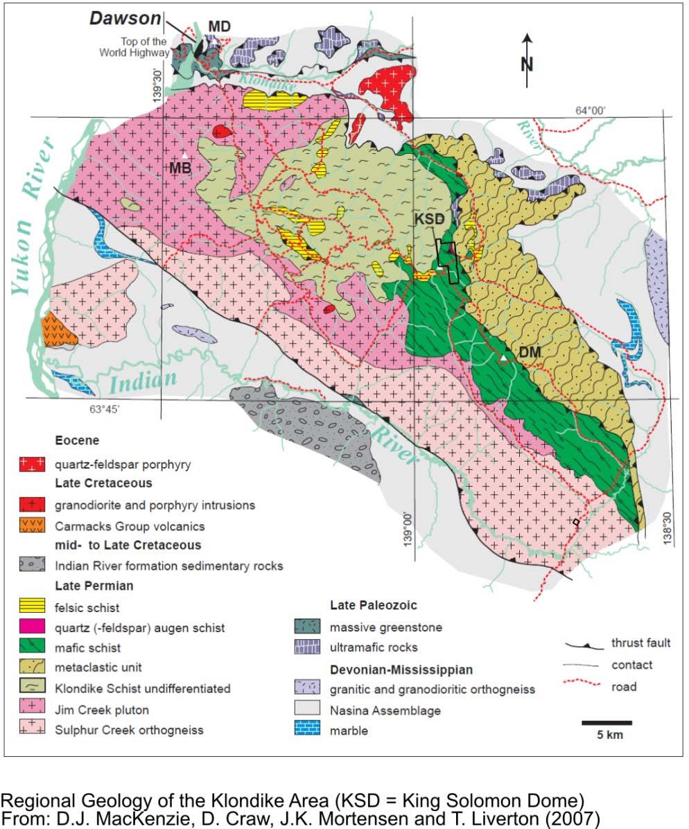 King Solomon Dome - Geology The regional geological setting, in light of established and new ideas on large gold deposits of `orogenic nature, is highly favourable KSD is proximal to a regional