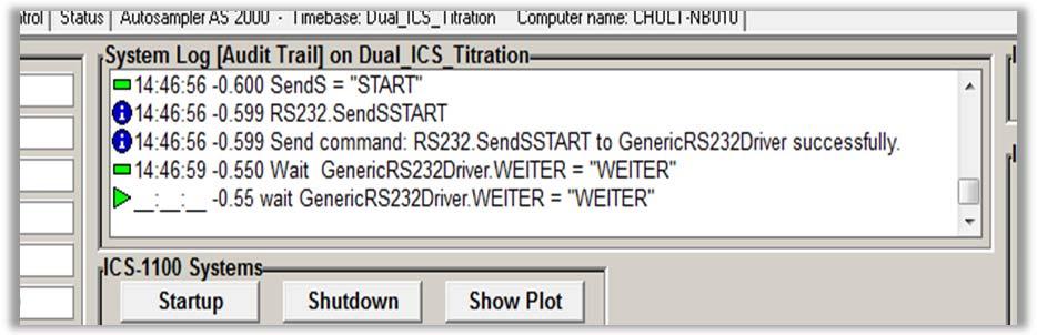 A Appendix Troubleshooting Troubleshooting Problem: The program stops unexpectedly. Possible cause: The titrator is sending truncated commands and values to Chromeleon.