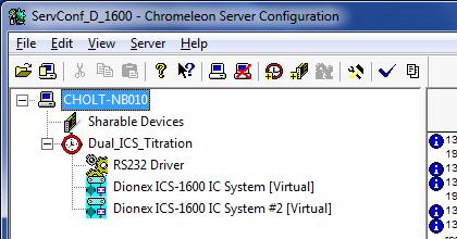 Setting Up Chromeleon 2. To install the auxiliary valve in the IC system intended to be used for anions analysis, please refer to Installing the Dionex ICS-1100/1600/2100 Auxiliary Valve (Document No.