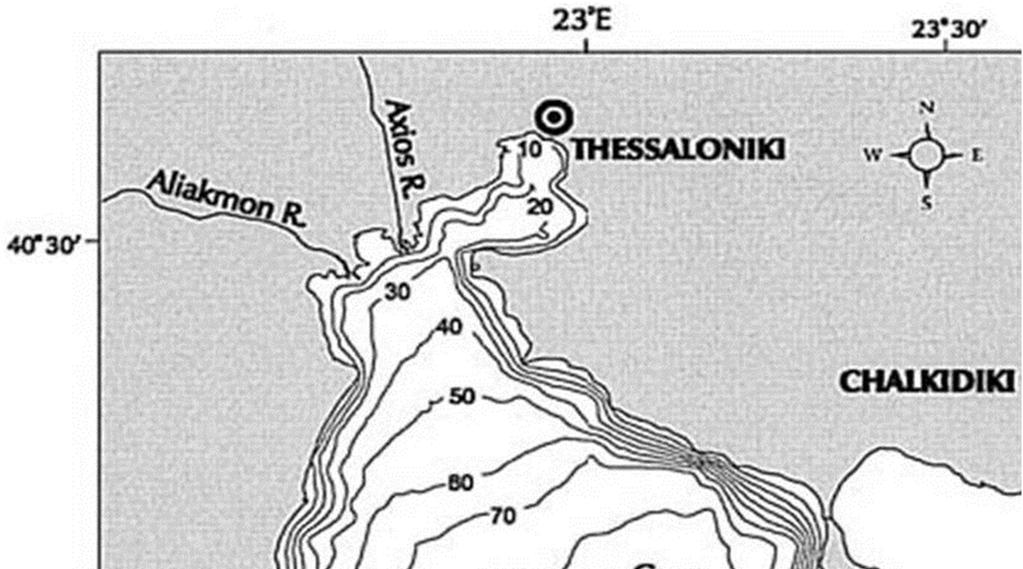 Thermaikos Gulf, Thessaloniki Arguments for the scenario application Urban zone (~ 10 6 habit.