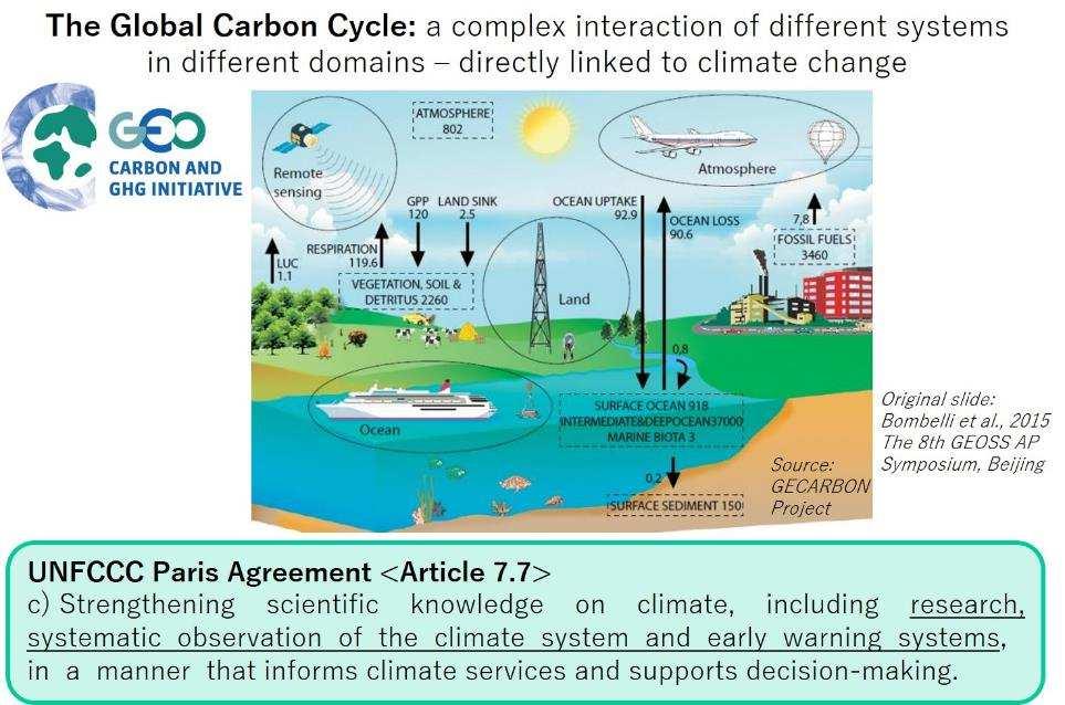 TG3: The GEO Carbon and GHG Initiative (GEO-C): Toward policy-relevant global carbon cycle