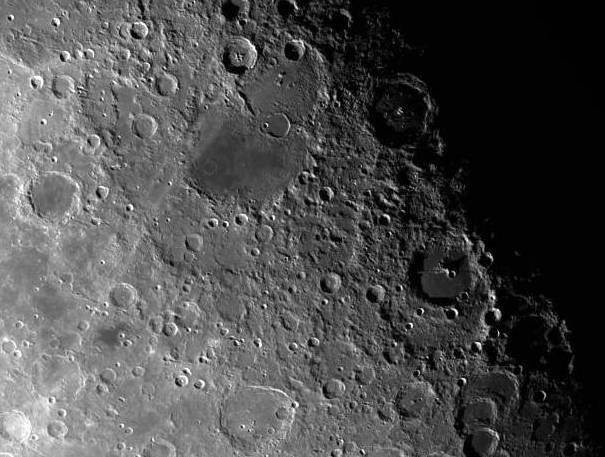 Age dating craters on Moon