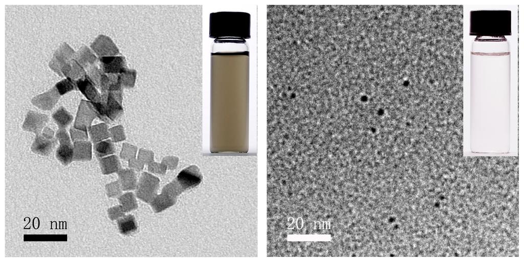 Rh nanocrystals is difficult to be maintained without using any Cl - ions or Br - ions.