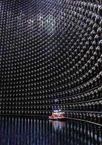 Neutrinos 40 meters Super Kamiokande, Japan 50,000 tons of water Confirmation that nuclear fusion is happening in the Sun s core