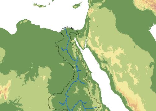 Study Area Mediterranean Sea ± 30 0'N Aswan Dongola Khartoum White Nile Red Sea Atbara Blue