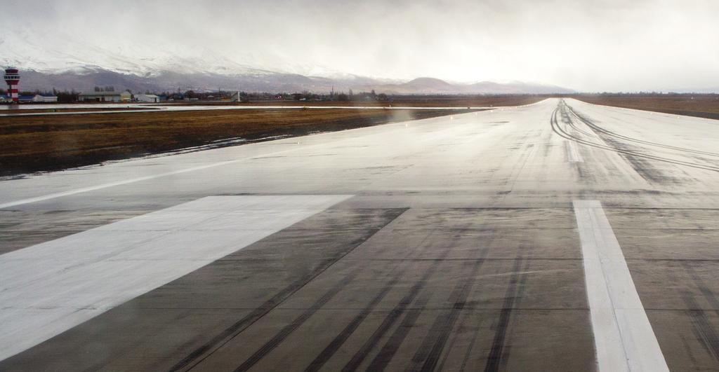 As water accumulates on a runway due to intense rainfall or other factors, aircraft are at risk for aquaplaning (also known as hydroplaning).