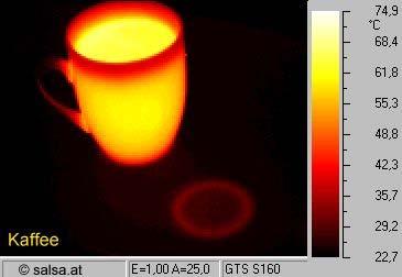 3 Although our eyes are not sensitive to thermal radiation (i.e., we cannot see thermal radiation), there are devices which are capable of imaging thermal radiation.