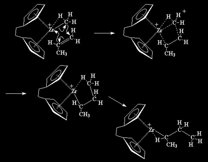 other propylene-c Insertion of the incoming monomer to