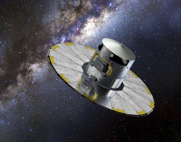 Gaia satellite Gaia is a space observatory of ESA for astrometry It will observe over 1 billion stars for 5 years and determine their