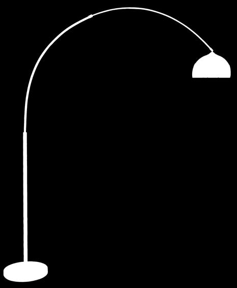FL6935 ARC LAMP FOOT PEDAL SWITCH EXTENDABLE ARM 81 H FL6931SN ARC FLOOR LAMP 86 H Arc Lamp FL6937WHT WHITE ARC LAMP