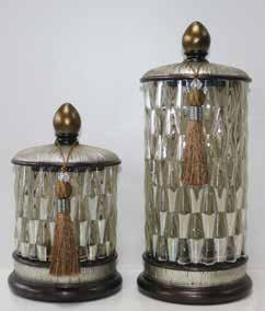 2PC. VASE SET 14 H and