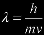 7.4 The Wave Nature of Matter: The de Broglie Wavelength, the Uncertainty Principle, and Indeterminacy Wave Behavior of Electrons, m = 9.