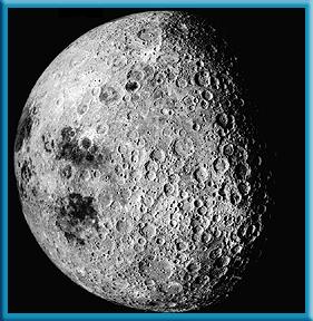 3 Earth s Moon The Moon s Surface Craters, Maria, and Mountains Many depressions on the Moon were formed by meteorites,