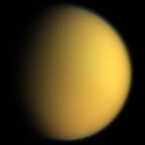 Saturn s Moon Titan Titan, was discovered by Christian Huygens in 1665.