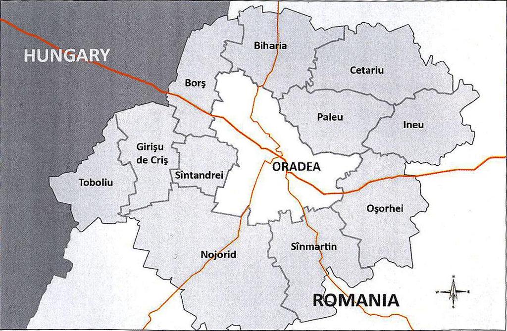 ORADEA ROMANIA METROPOLITAN AREA Oradea Metropolitan Area Population Oradea Municipality 204,000 Communes 46,500 Inter-community development association Zona Metropolitană Oradea (OMA) is the