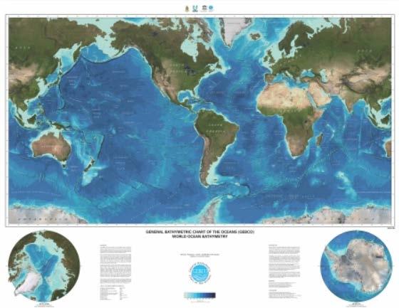 GEBCO General Bathymetric Chart of the Oceans Image