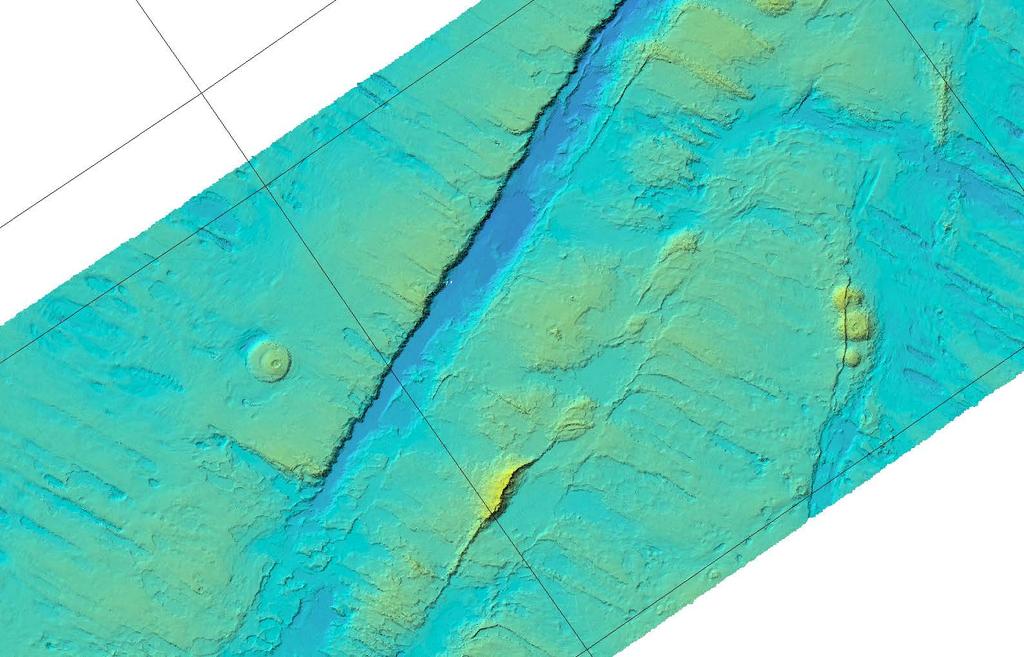MH370 Survey - Bathymetry from Hull