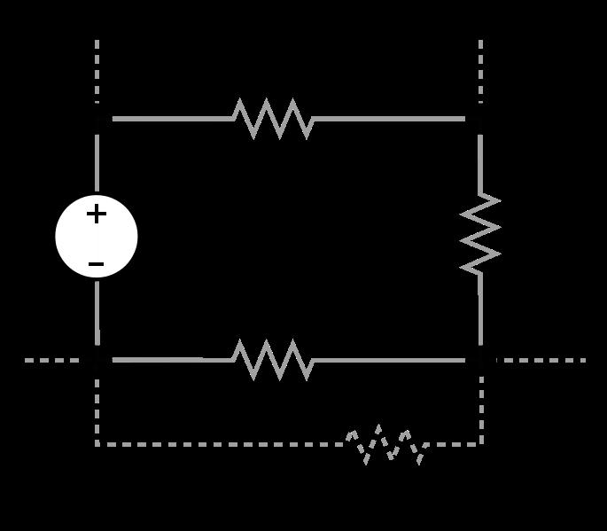 Kirchhoff s Laws 1. At any node in an electrical circuit, the sum of the currents flowing into that node is equal to the sum of the currents flowing out of that node.