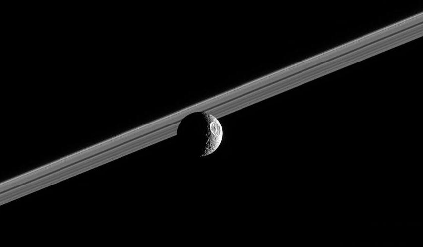 Mimas Smallest and innermost