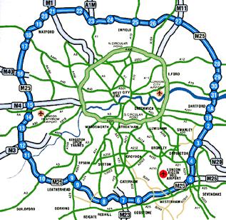 Sustainable Development, Vol. 2 London 839 Paris London, UK: ring road network (multiple rings) Source: http://pberry.me.uk/ukroads/ring_roads /london.