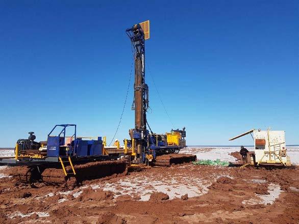 To further evaluate this new gold trend a program of deep angled diamond drilling is planned to test for a primary mineralised zone beneath the oxidised rock (saprolite), transported cover and more