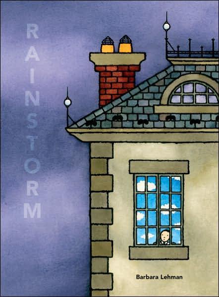 Wordless Title: Rainstorm Author: Barbara Lehman Publisher: Houghton Mifflin Books for Children ISBN-13: 978-0618756391 WIDA Level: Emerging- Bridging Text Summary: A boy is trapped inside on a rainy