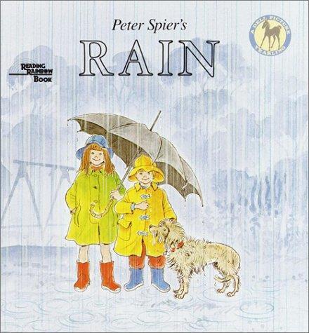 Title: Rain Author: Peter Spier Publisher: Trumpet (2000) ISBN-13: 978-0590019699 WIDA Level: Entering Text Summary: A story of the experiences of a brother and sister when they are sent out to