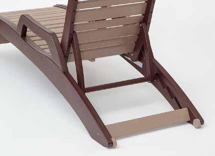 Adirondack Chairs #1600 CHAISE LOUNGE Shown in