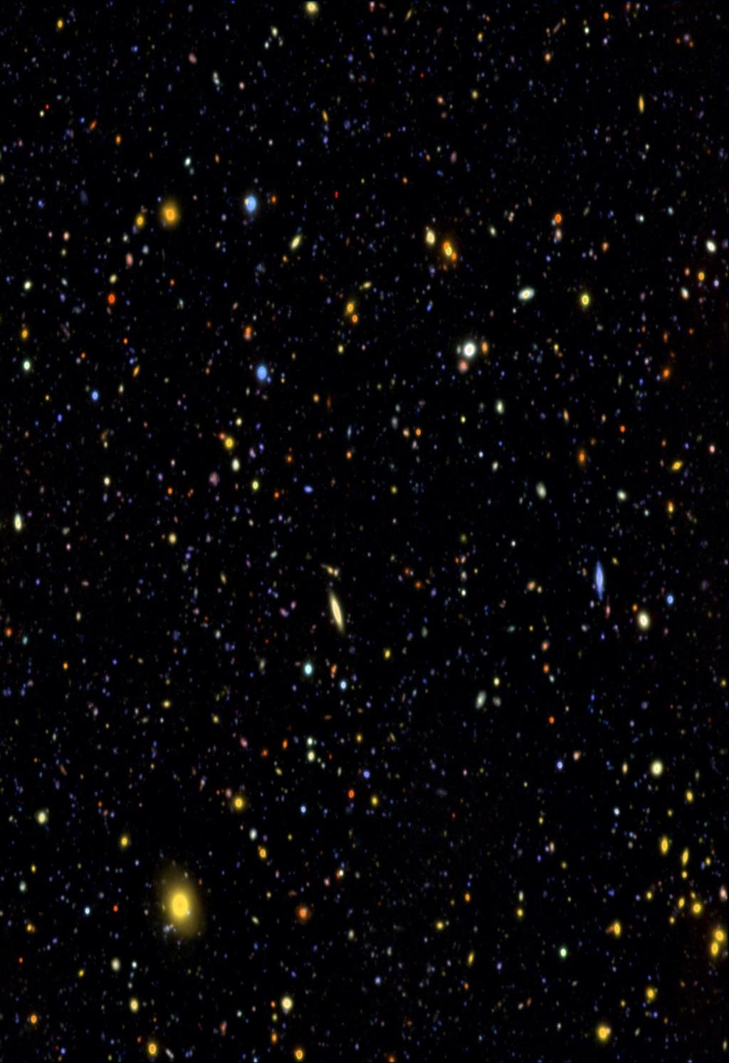 The Hubble Deep Field picture shows thousands of