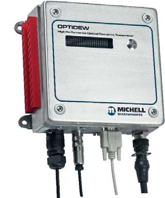 Optidew Series The Optidew Series is Michell Instruments entry-level range of chilled mirror hygrometers, offering a feature-complete instrument at an affordable price.