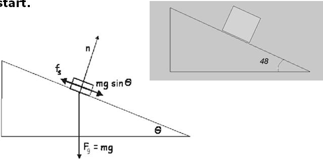 A 10.0 kg box is on 22.0 o incline where the coefficient of sliding friction is 0.782.