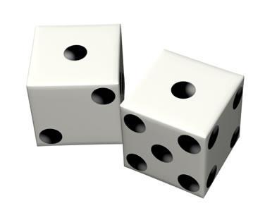 Probability Probability theory developed from the study of games of chance like dice and cards.