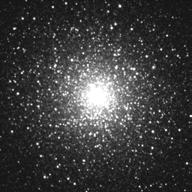 that are pale yellow in color About 150 globular clusters are known in our galaxy located in a spherical halo surrounding the flat disk of the