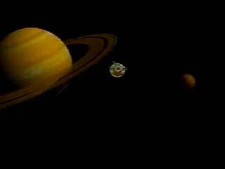 Summary The Cassini Mission to Saturn Power for the instruments on Cassini comes from a small nuclear reactor (~ 72 lbs