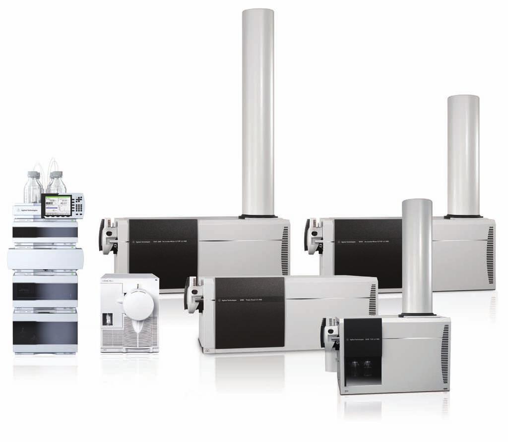 Agilent LC/MS instruments, columns, and supplies: Unsurpassed for tough qualitative and quantitative analysis From best-in-class LC technologies... to MS spectral accuracy and precision.