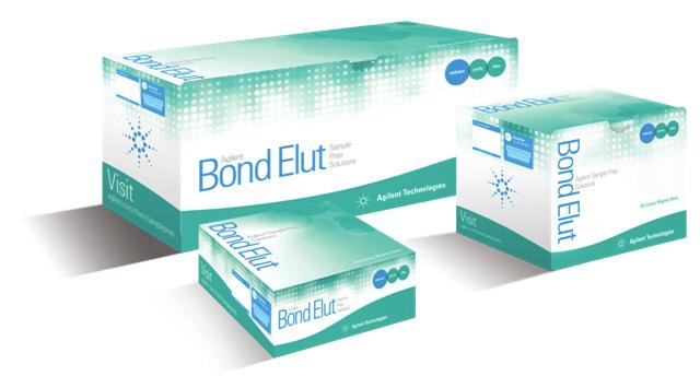 The Bond Elut difference Heritage of reliability: With years of use in some of the most demanding analytical laboratories in the world, Bond Elut products have a proven track record resulting in a