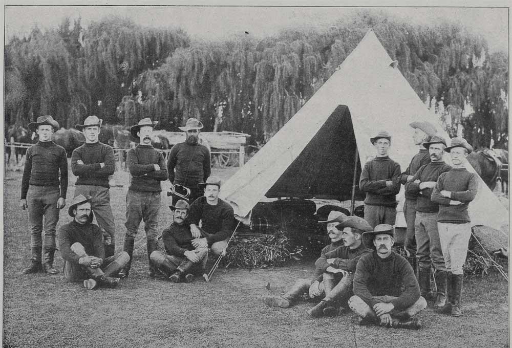 C. 1892 - East Coast Mounted Rifles